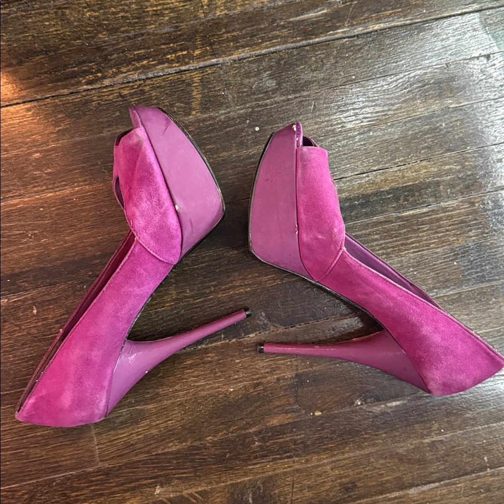 Purple pumps - Picture 3 of 3
